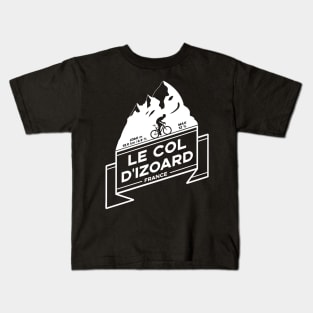 Col D'Izoard- Road Cycling Kids T-Shirt